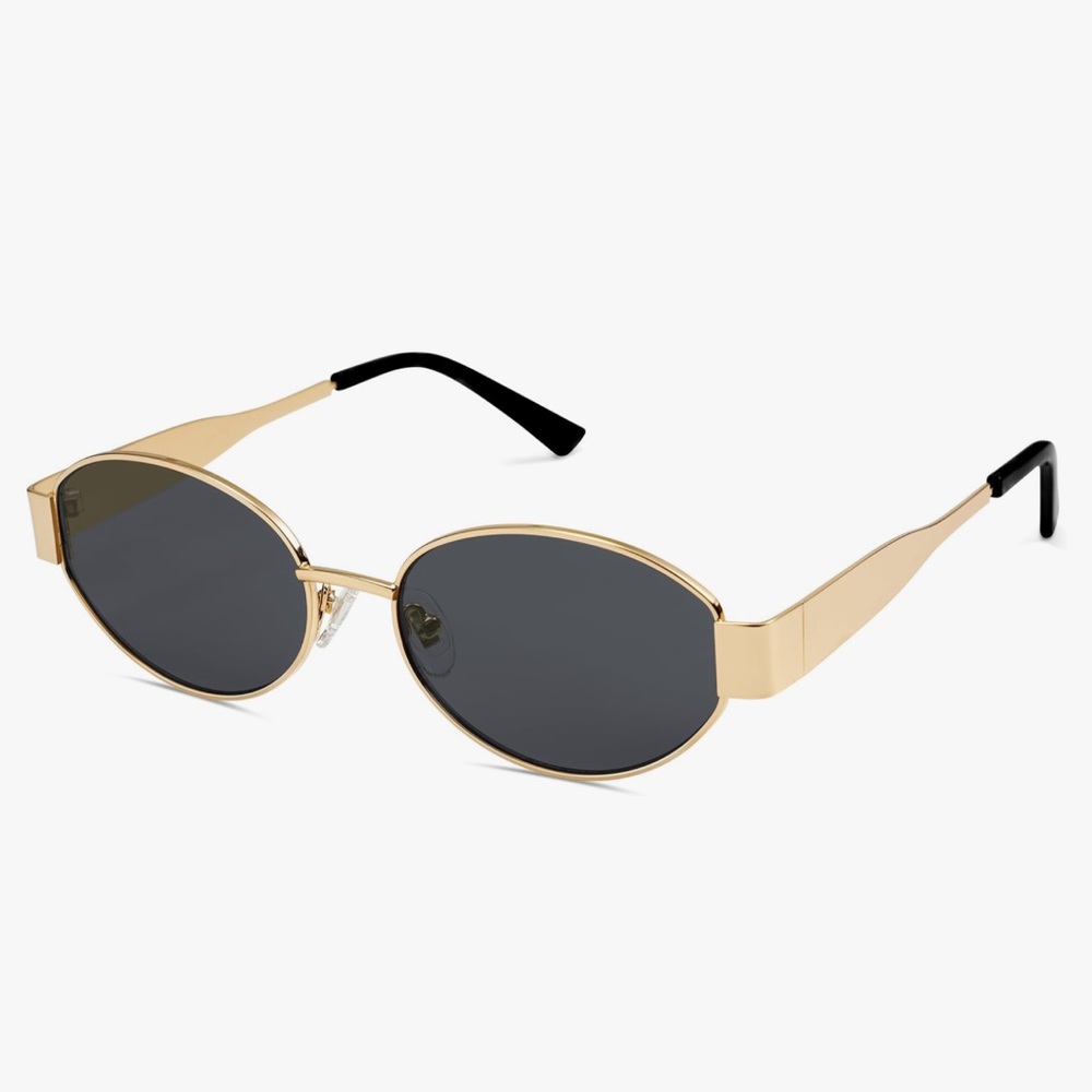 Sojos retro oval sunglasses